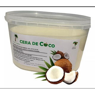 Cera De Coco (3kg)  Para Velas 100% Vegana Vegetal T-02 em Oferta na Shopee