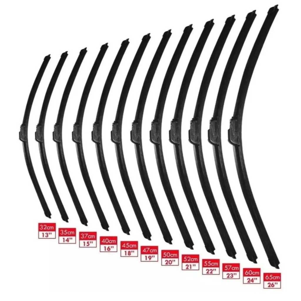 Limpador De Para-brisa Palheta Kx3 Com 7 Adaptadores