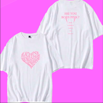 Camisa Premium  Black Pink Banda Kpop Blusa Unissex Camiseta 100% Algodão