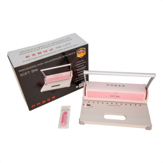 Encadernadora Cogumelo Ou Disco Inteligente 12 furos perfura 12 folhas A4 por vez em Oferta na Shopee