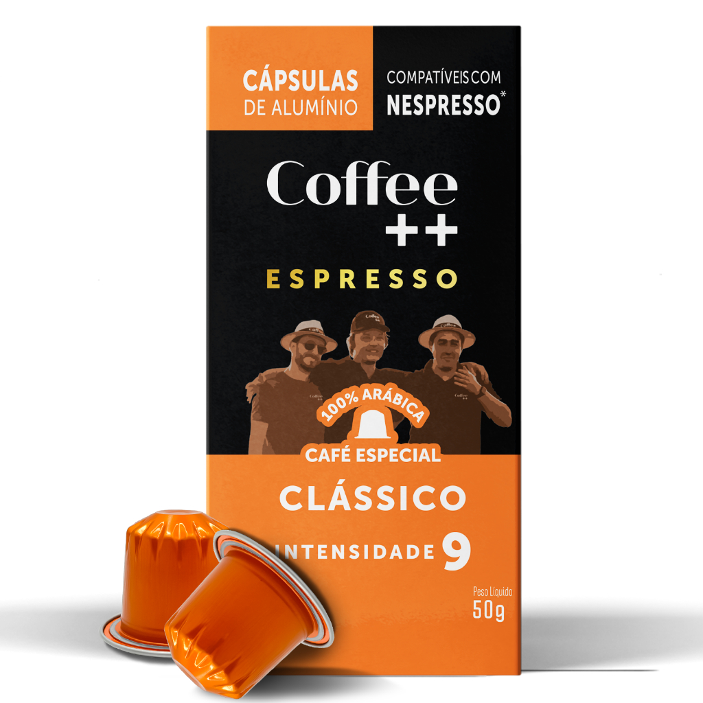 Cápsulas de Café Especial Coffee Mais Clássico 10 unidades Compatível com Nespresso em Oferta na Shopee