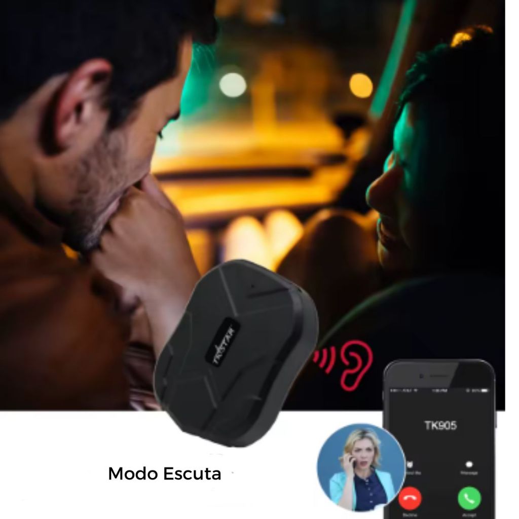 Rastreador Tk905 2g Mini Imã Gps Veicular Menor TKSTAR