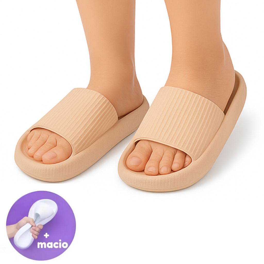 Chinelo Nuvem Slide Leve Confortável Moderno