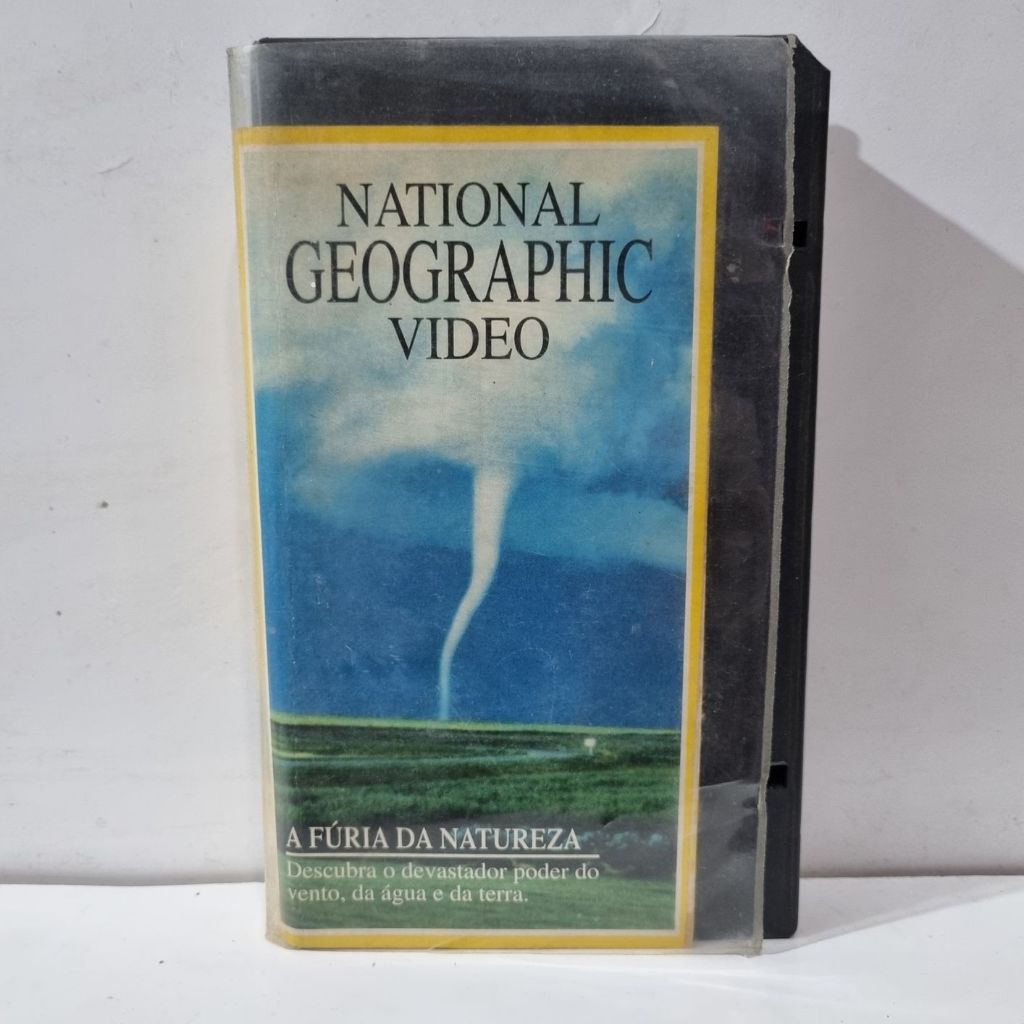 VHS Original - National Geographic Video: A Fúria da Natureza