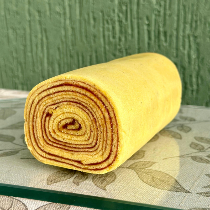 Bolo de Rolo Pernambucano Sabor Goiaba - Norte Bolos — imagem 2 de 2