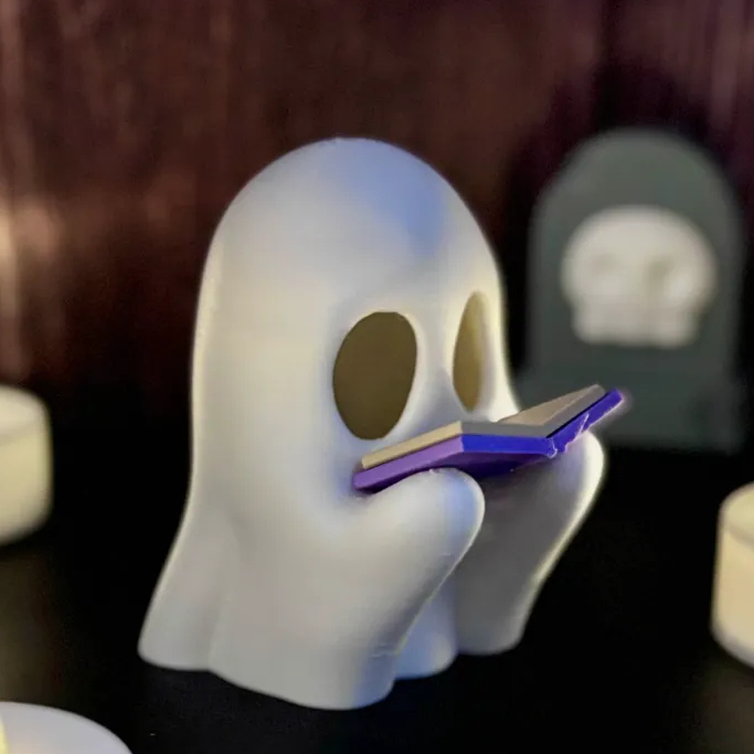 Fantasminha Leitor - Decoração Casa Mesa Quarto Canto do Leitor em Oferta na Shopee