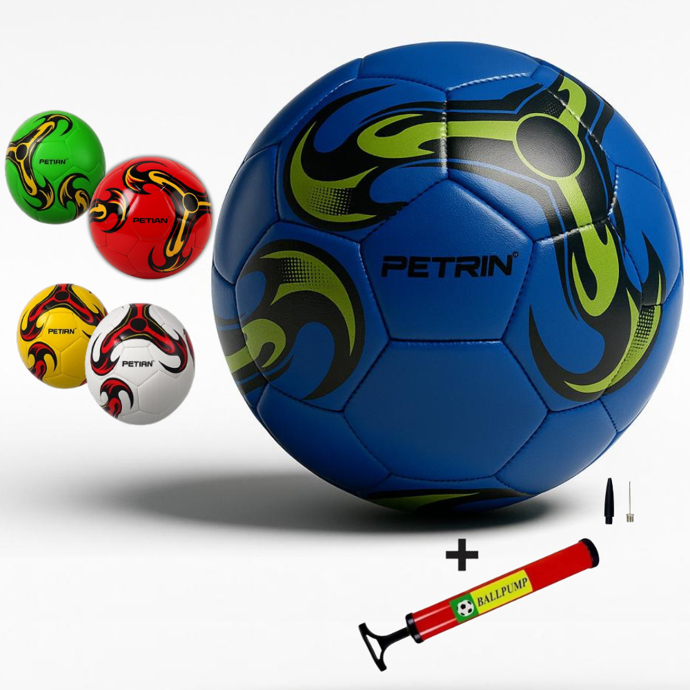 Bola de Futebol + Bomba de Encher Tamanho 5 Oficial Campo 1001