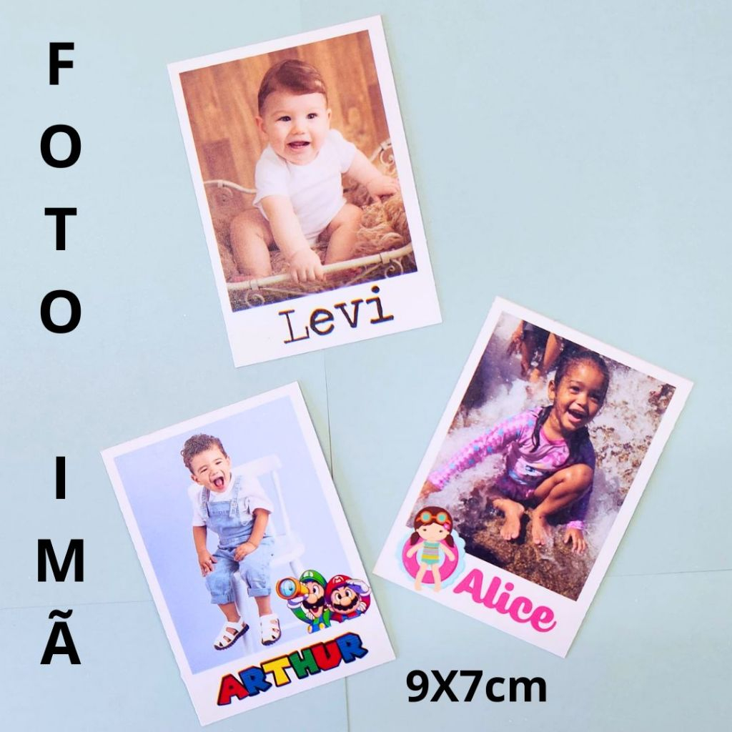 Foto Imã Geladeira 9x7- Lembrancinha - Personalizado