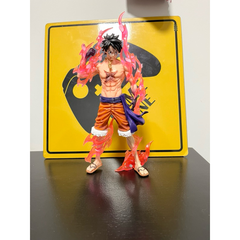Action Figure Monkey D. Luffy Gear 4 Boneco Colecionavel Anime One Piece