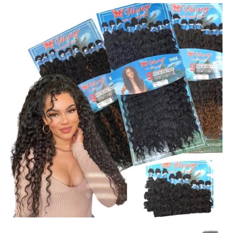 Cabelo Orgânico Weng-80cm