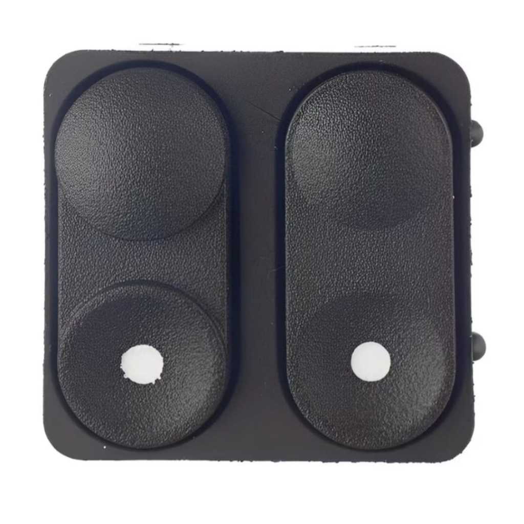Botão Levantador De Vidro Elétrico Kadett/Corsa/ Ipanema Duplo