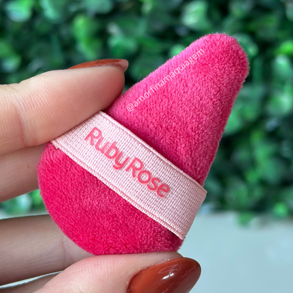 Esponja de Maquiagem para Pó Tiny Touch Ruby Rose em Oferta na Shopee