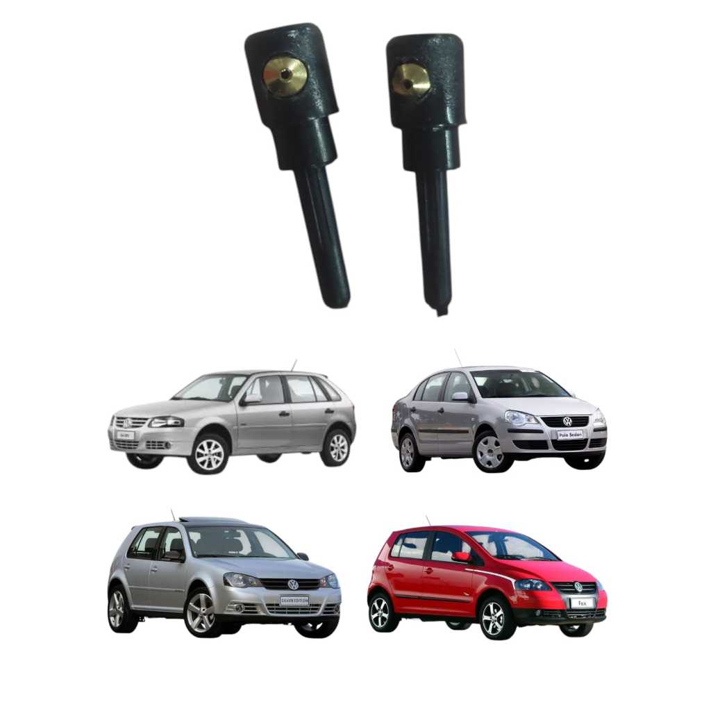 Limpador Brucutu Esguicho Audi Gol Fox Golf Bora Polo Passat Parati Seat Tiguain Vidro Traseiro