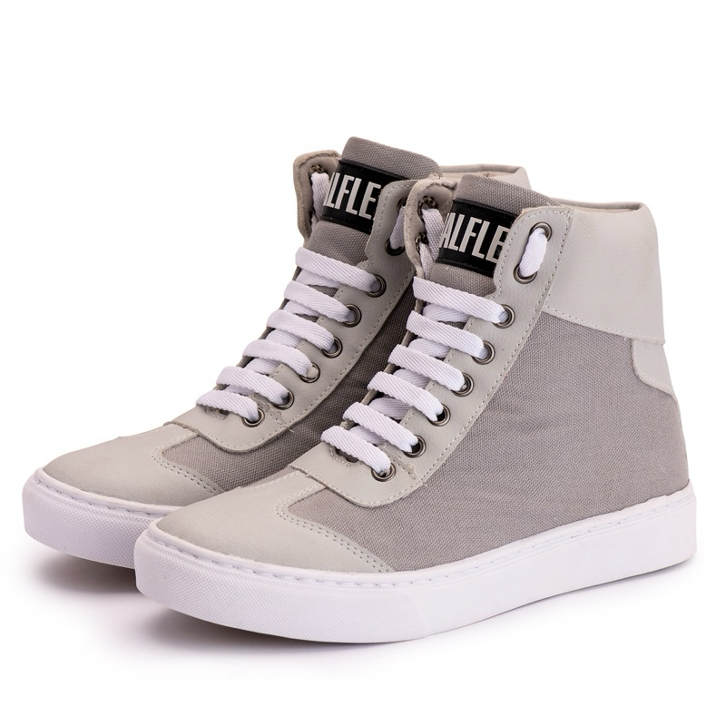 Tênis Feminino Sneaker Fitness Botinha De Academia Treino Cano Médio Confortável