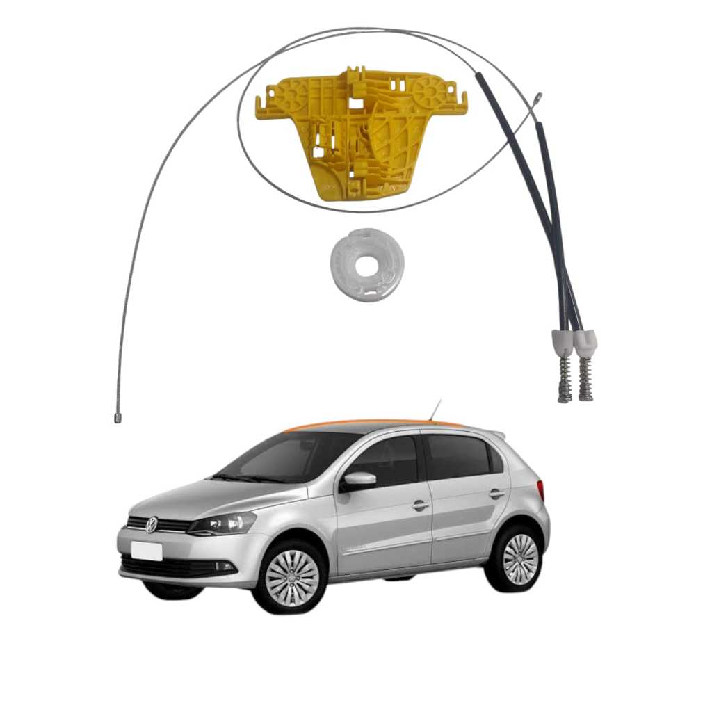 Reparo Maquina Vidro Eletrico Gol Voyage G5 Com Arraste Dianteiro Volkswagen em Oferta na Shopee