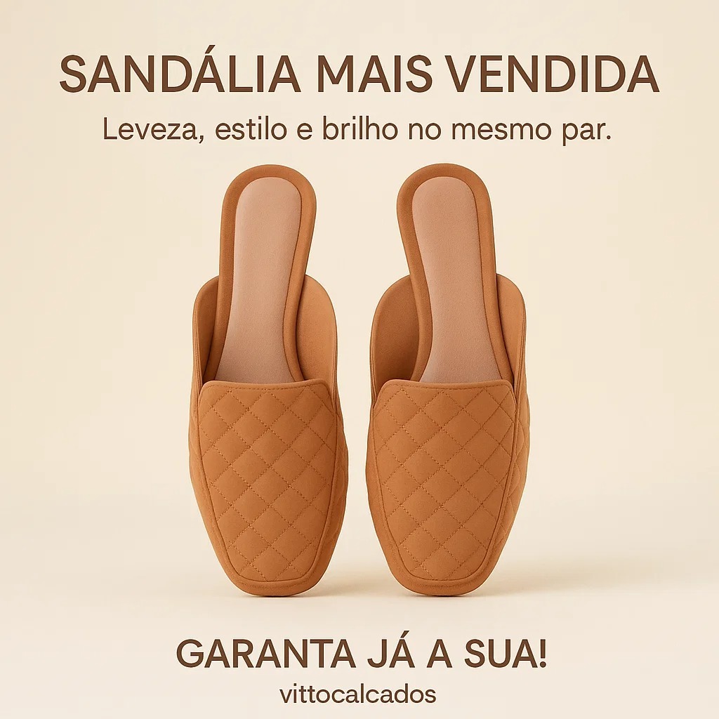 Mule Feminino Sapatilha Fechada Confortável Estilo Casual Bico Quadrado Perfeito para o Dia a Dia