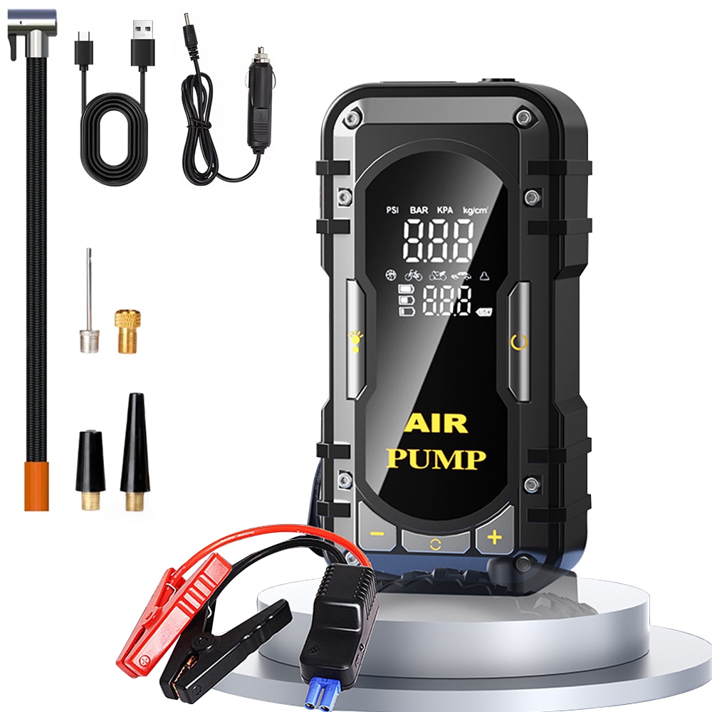 Arrancador Debatería Portátil Compresor Inflador3000a 150psi