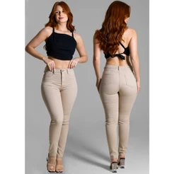 Calça Hot Pant Sawary Feminina Sarja Multifilamento
