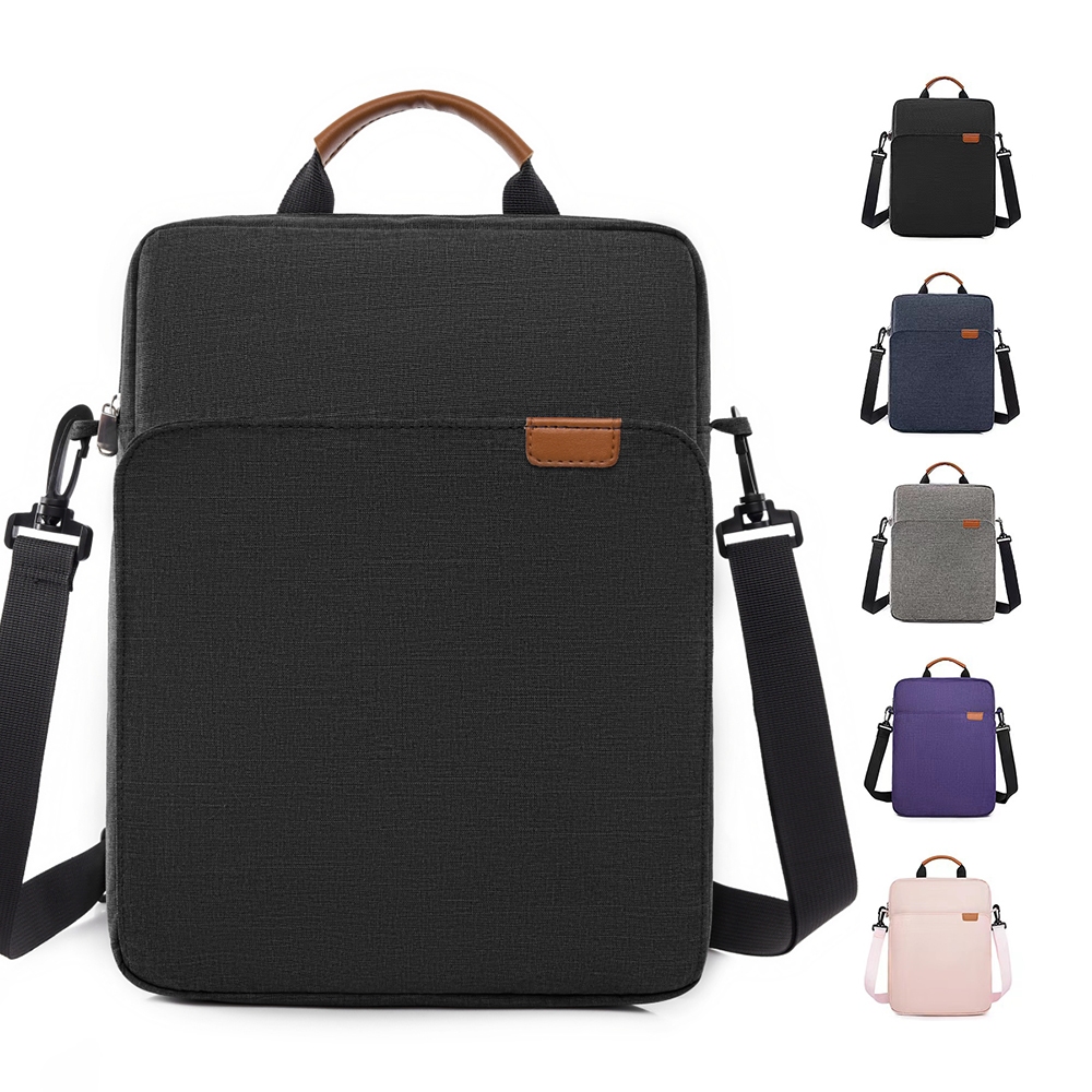 Imagem Bolsa Para laptop De 13 Polegadas Prova D'água Resistente Ao Desgaste Ombro moderno e portátil