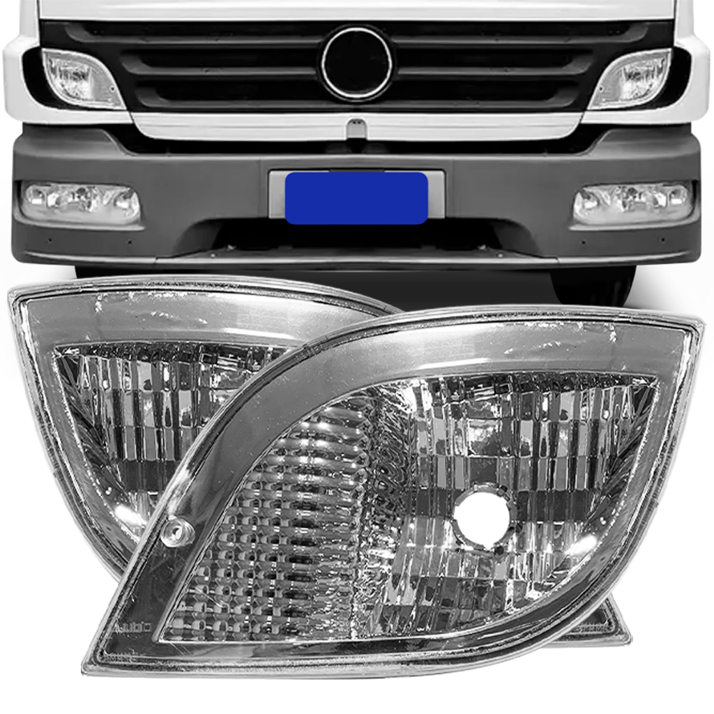 LANTERNA DIANTEIRA ATEGO 1418 2425 PISCA CRISTAL SETA MB LD/ LE/ PAR em Oferta na Shopee