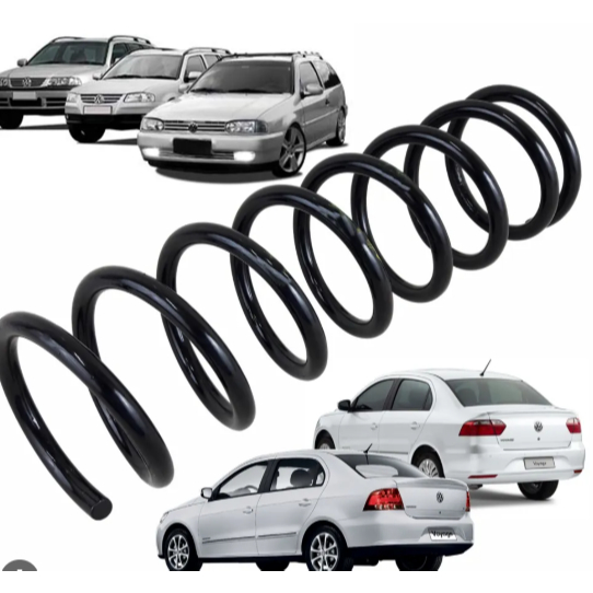 PAR DE  Mola Traseira VW PARATI /CROSS-OVER/TRACK FILDER 96 em diante