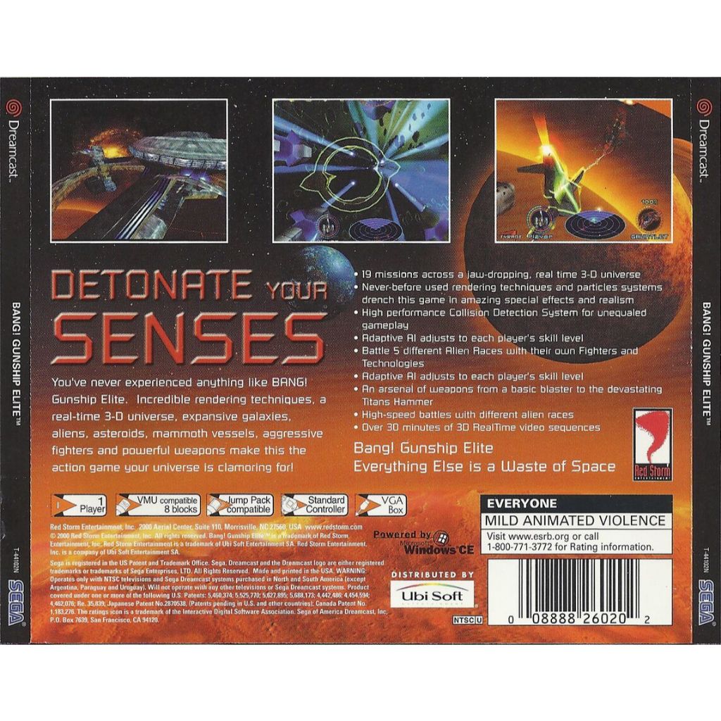 Bang! Gunship Elite - Dreamcast