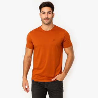 Camiseta Masculina Gola O Básica Sallo Premium Whiskey em Oferta na Shopee