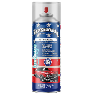 Spray Desengripante Lubrificante Anticorrosivo Antiferrugem 300ml Lev&Uze
