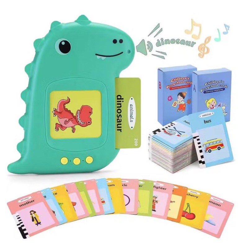 Brinquedo Infantil Aprendizagem Inglês Português Cartão Autismo Alfabetização 224 Palavra em Oferta na Shopee