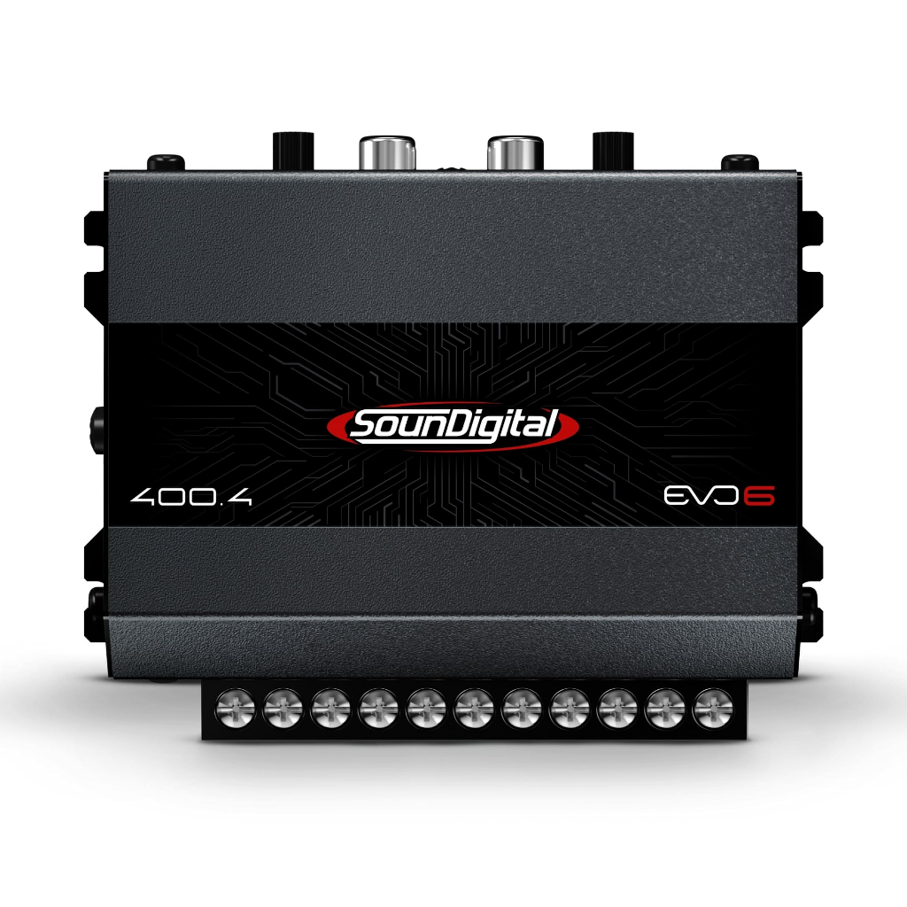 Módulo Amplificador Soundigital Sd400.4 Evo6 2 Ohms 4 Canais Bridge 4 Ohms 400w Rms Potencia SD400 em Oferta na Shopee