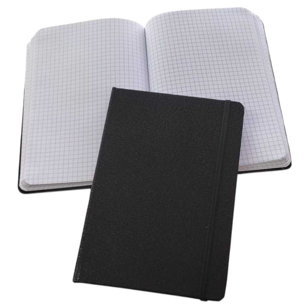 Caderneta Sketchbook 14x20cm Folha QUADRICULADA Capa dura Couro Sintético em Oferta na Shopee