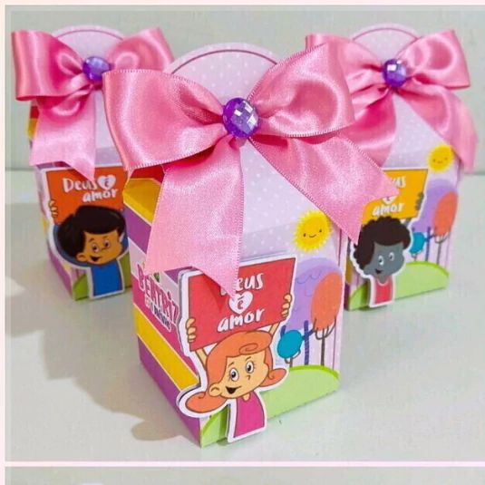 kit 15,20,30 mimos personalizados Caixinhas para Aniversario LEMBRANCINHA DE FERSTA TEMA:3 palavrinhas/ cod.345