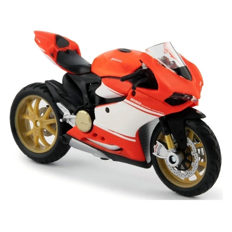 Miniatura Moto Esportiva Ducati 1199 (Coleção)