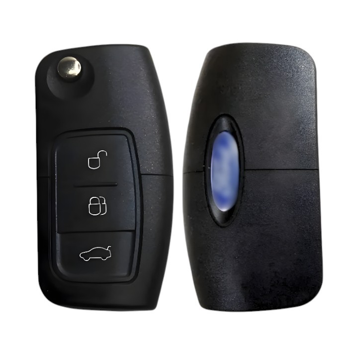 Carcaça Chave Canivete Ford Adaptação Com Lamina Mondeo Fiesta Ká Focus em Oferta na Shopee
