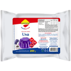 Gelatina Uva Food Service 200g- Lowçúcar