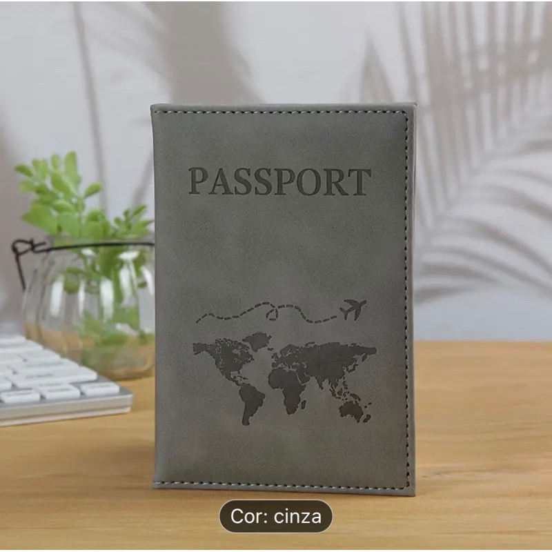 Porta passaporte.