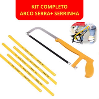 Kit Completo Arco Serra + Lamina 24dentes flexivel bimetal reforçada em Oferta na Shopee