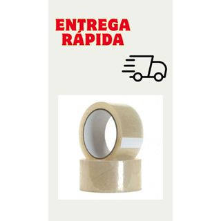 FITA ADESIVA TRANSPARENTE 45 mm ALTA RESISTENCIA em Oferta na Shopee