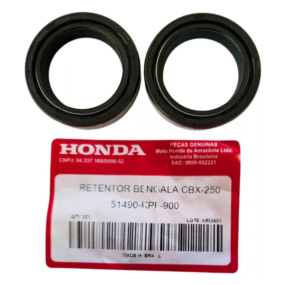 Par Retentor Bengala Garfo Cbx250 Twister Cb300 Honda