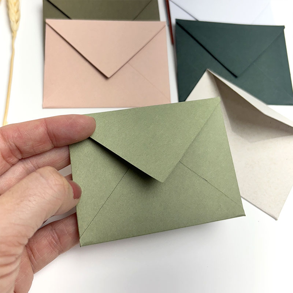 Mini Envelope colorido 6,5 x 8,5 cm - pequeno para convite individual / dinheiro em Oferta na Shopee