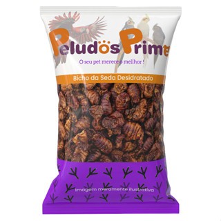 Insetos Desidratados - Bicho da Seda - Crisálida - 250 g em Oferta na Shopee