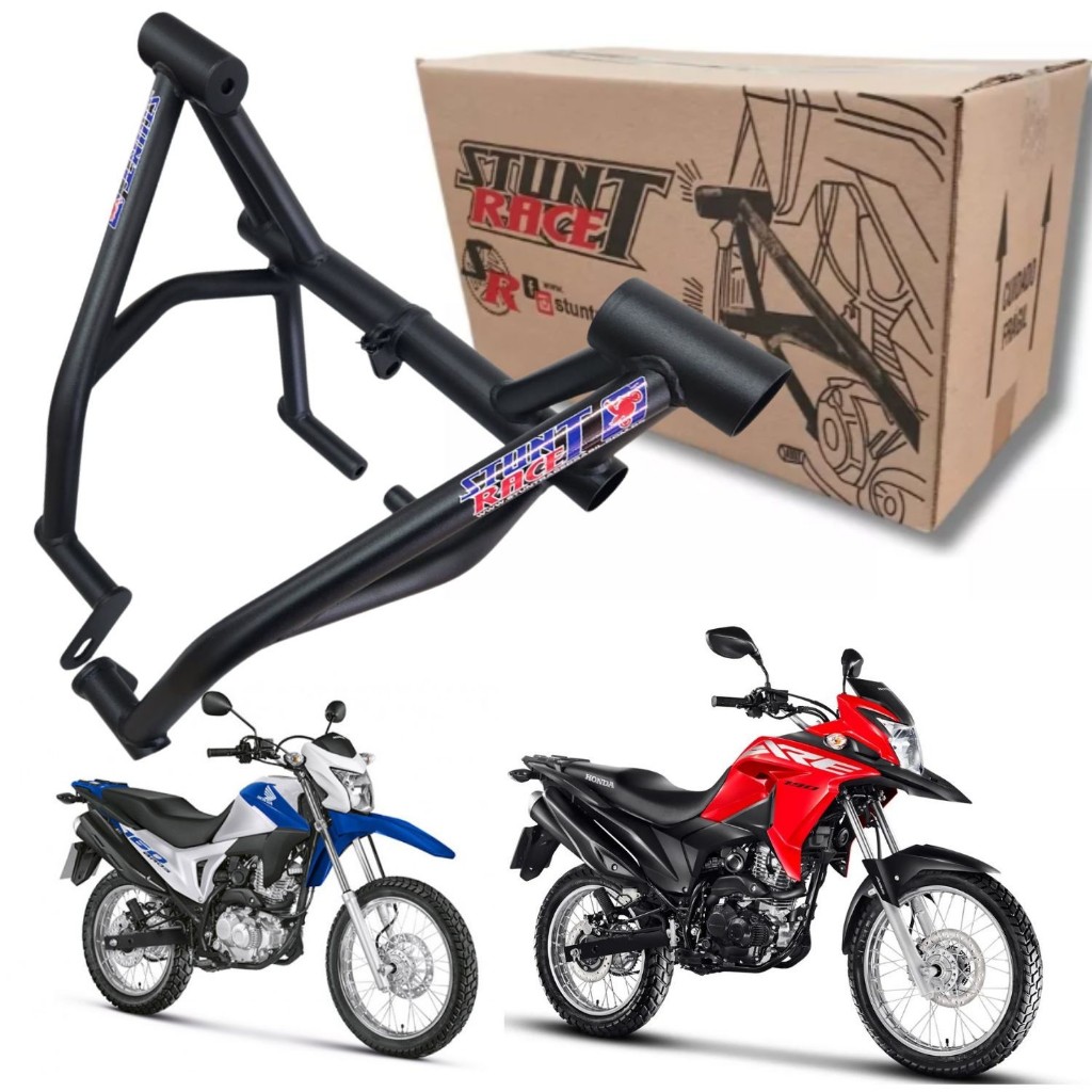 PROTETOR MOTOR STUNT RACE STREET CAGE BROS 160 XRE 190 2016 A 2024