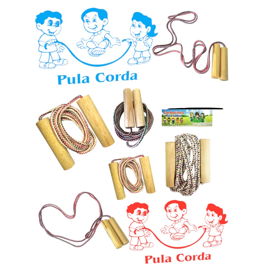 Kit 5 Pula Corda Brinquedo 1,80 M Kit P/ Festa Infantil Lembrancinha Aniversario Prenda em Oferta na Shopee