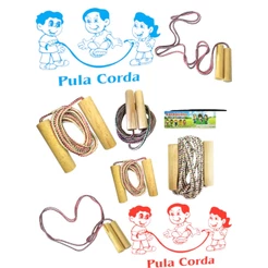 Kit 5 Pula Corda Brinquedo 1,80 M Kit P/ Festa Infantil Lembrancinha Aniversario Prenda