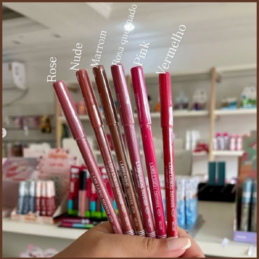 Lápis Contorno Labial Delineador Boca LA2181 **Apontavél Não é Retratil** -  Labranche