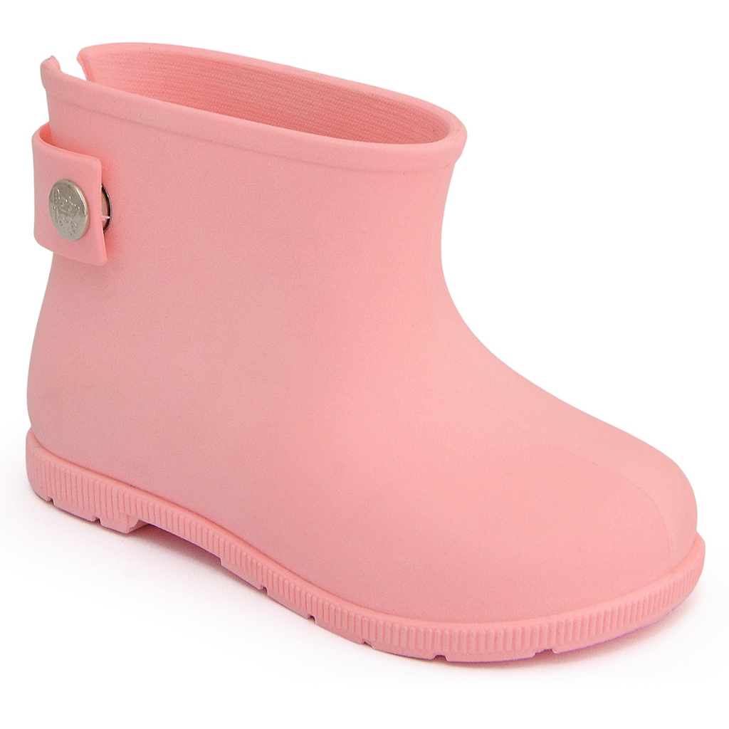 Bota Galocha Infantil Impermeavel Cano Baixo Para Chuva