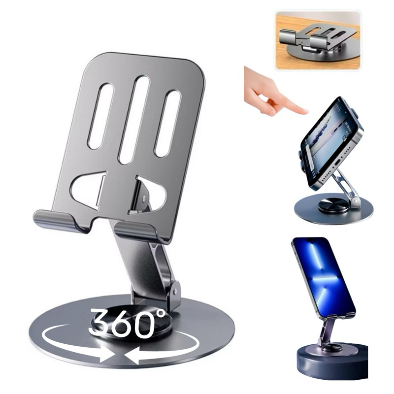 Suporte Metal Celular Iphone Tablet Articulado Giratório 360º