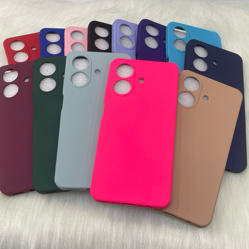 Capinha Capa Realme Note 60 / Note 60x silicone case Aveludada em Oferta na Shopee