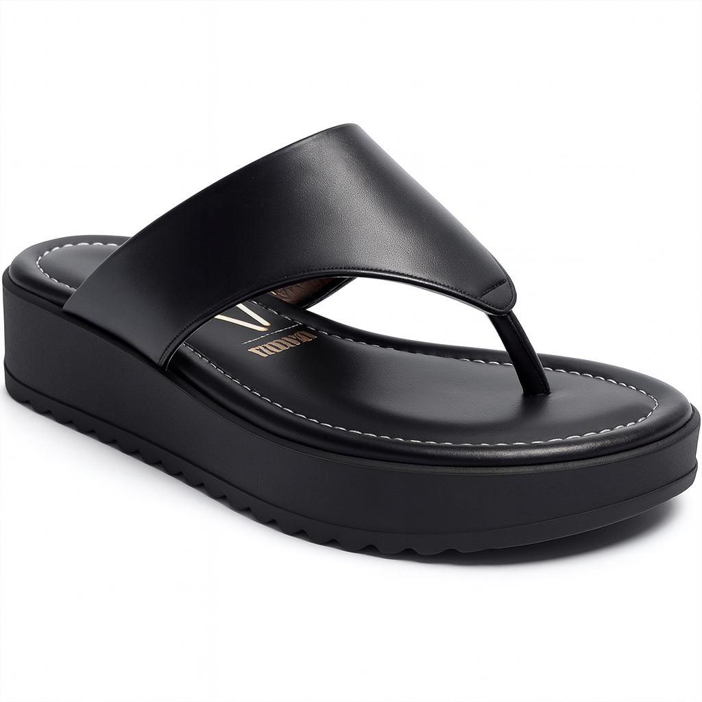 Tamanco Vizzano Feminino Plataforma Flat 6492-319 Acolchoado Preto em Oferta na Shopee