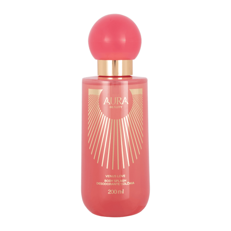 Body Splash Desodorante Colônia Aura Beauty Venus Love Jade Picon 200ml